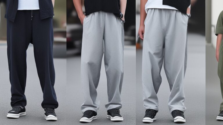 Free your look with men parachute pants