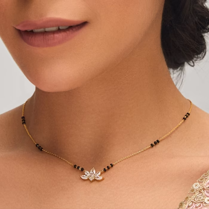Elevate Your Post-Wedding Everyday Desi Style: Explore Trendy Mangalsutras in Gold